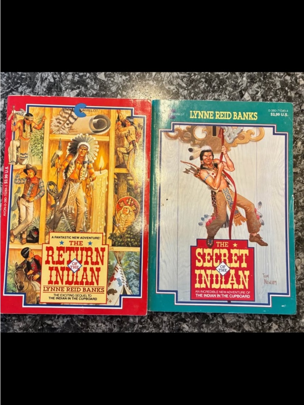 Return of the Indian and Secrets of the Indian Paperback Chapter Books
